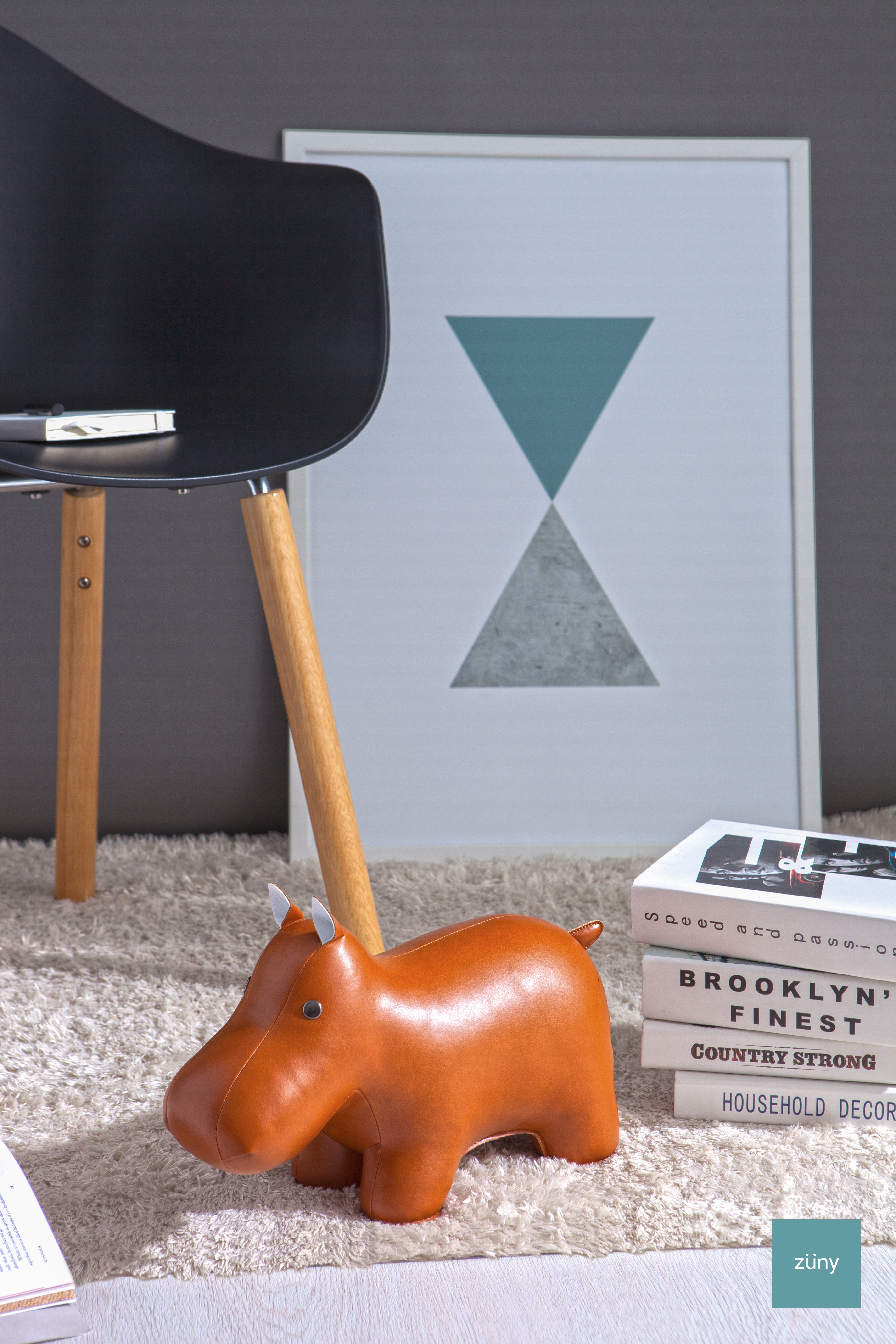 Classic Hippo Doorstop