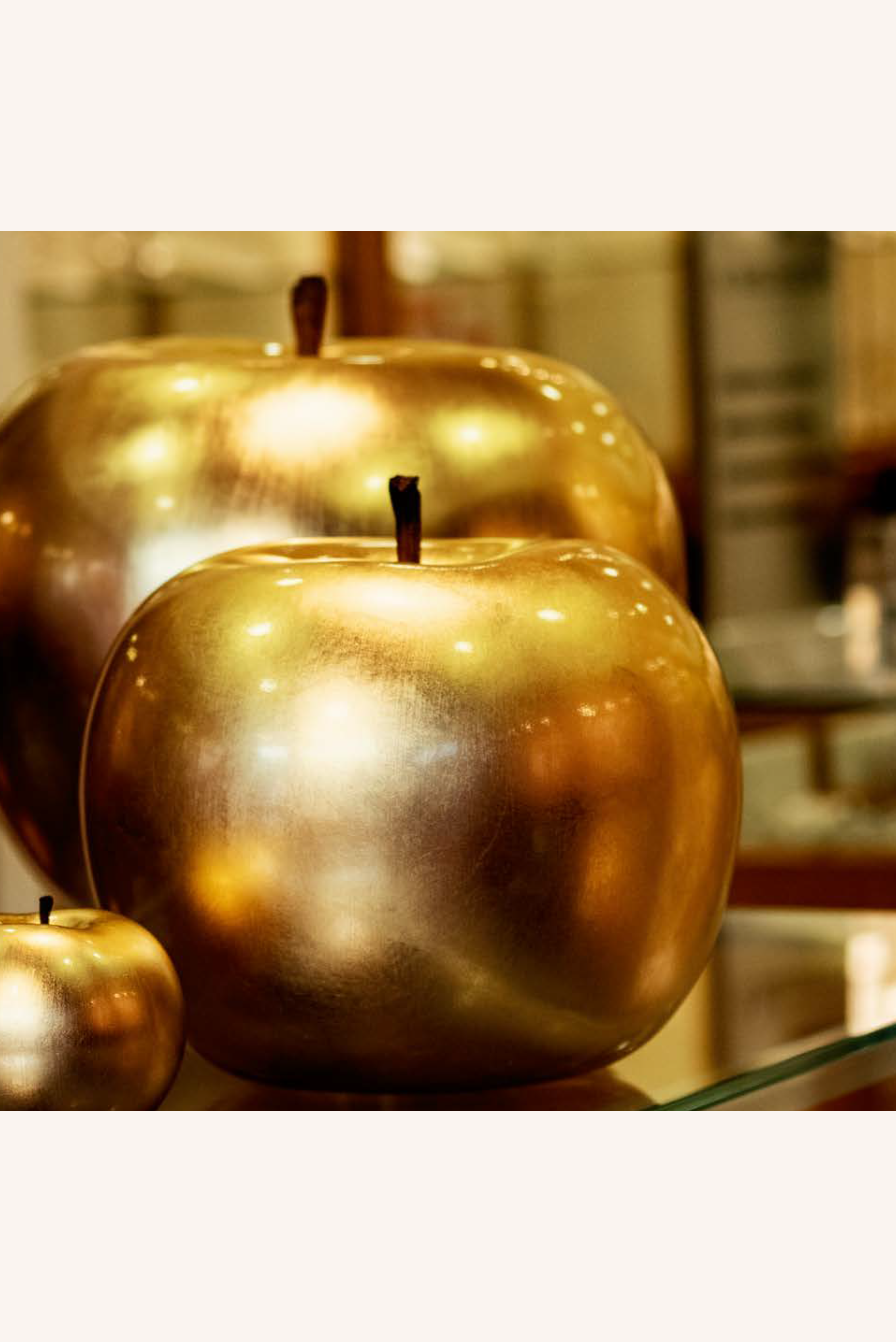 Apple - Ceramic Gold & Silver Plated