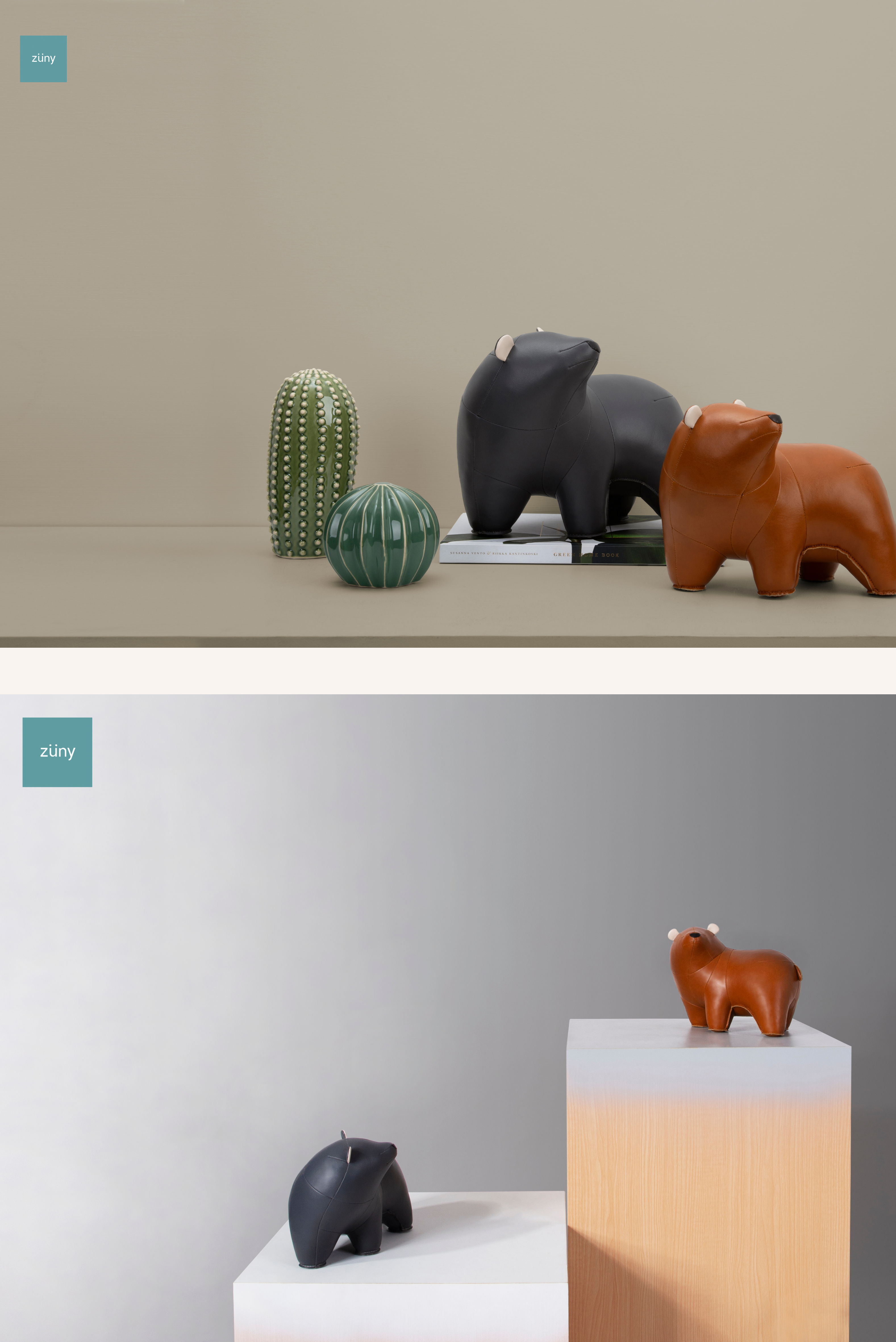 Gaze Bear Bero Bookend