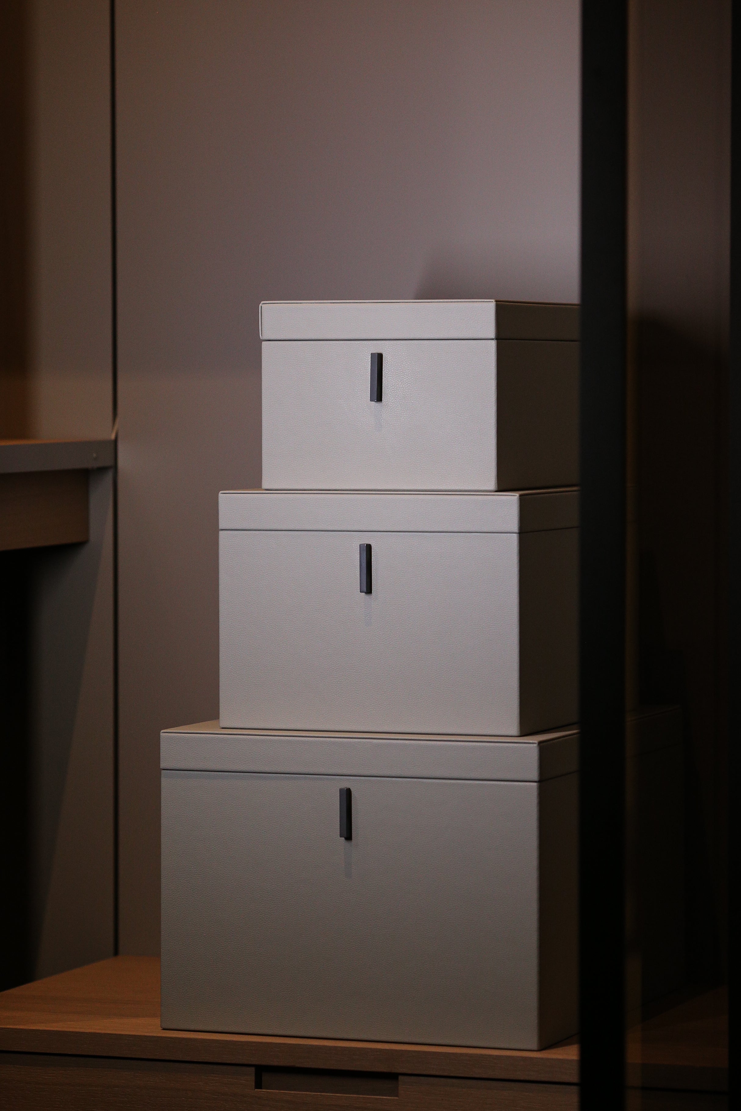 Custom Closet Organiser Boxes