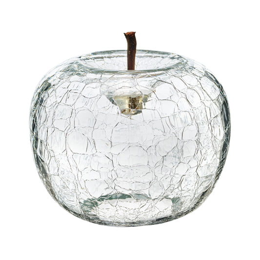 Apple - Transparent Crackled Glass